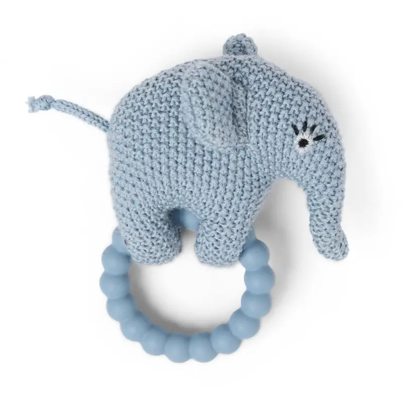 Smallstuff Light Blue Elephant Rangle 1