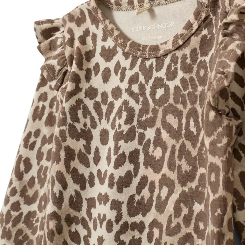 Sofie Schnoor Aop Beige Leopard Dictekb Bodystocking 2