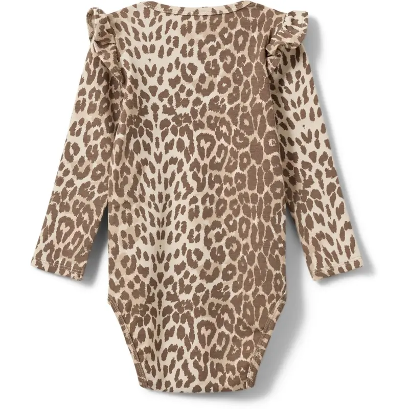 Sofie Schnoor Aop Beige Leopard Dictekb Bodystocking 3