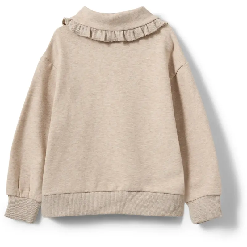 Sofie Schnoor Beige Melange Eliskb Sweatshirt 3