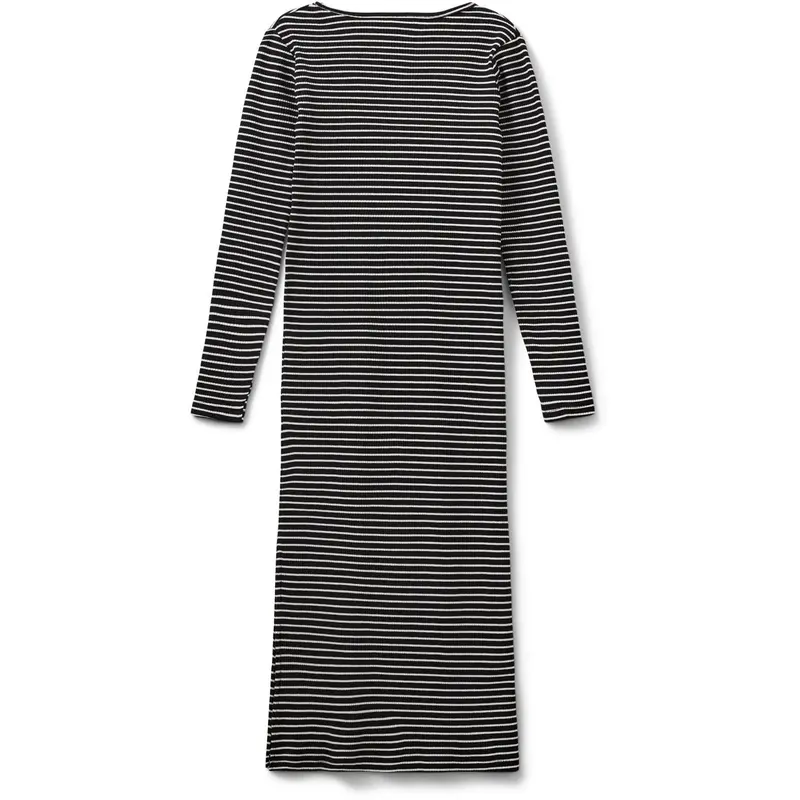 Sofie Schnoor Black Striped Facitasy Kjole 3