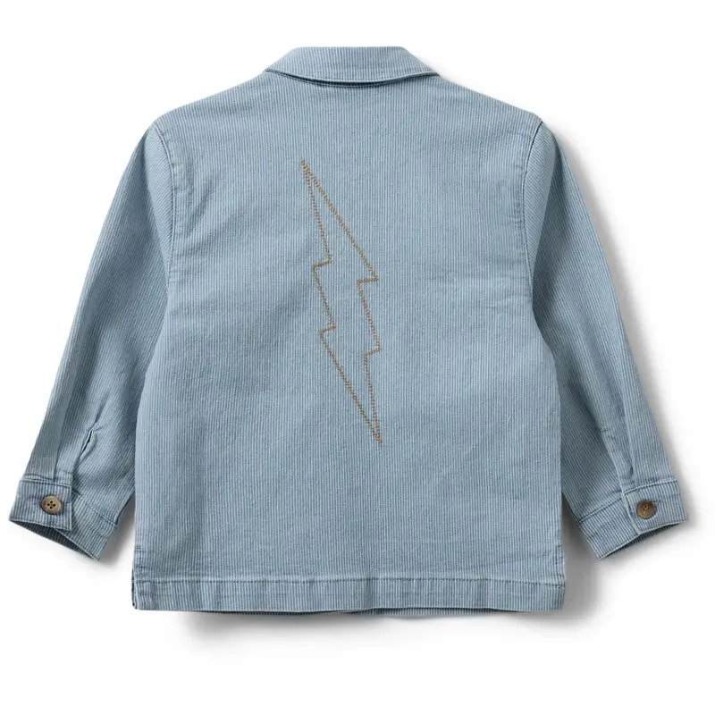 Sofie Schnoor Blue Denim Stripe Hectorsk Jakke 5