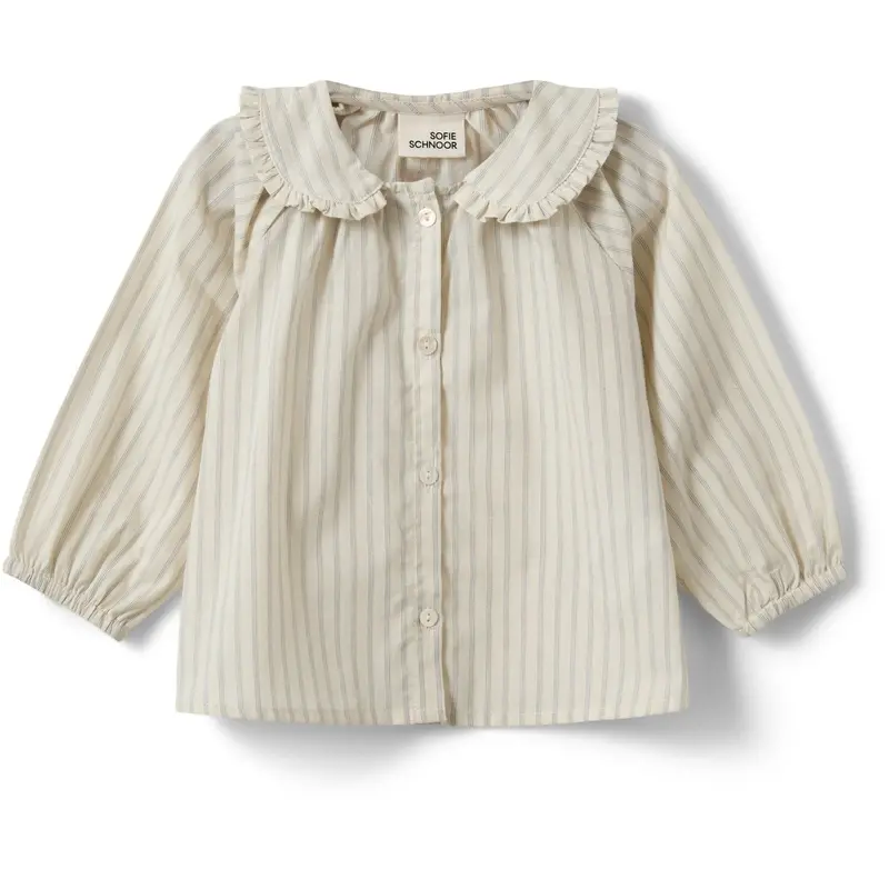 Sofie Schnoor Blue Striped Ingasb Bluse 1