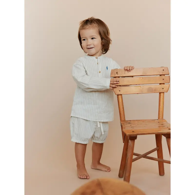 Sofie Schnoor Blue Striped Prestonsb Skjorte 2