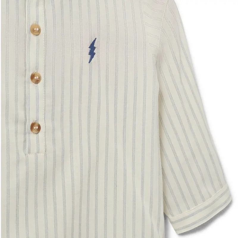 Sofie Schnoor Blue Striped Prestonsb Skjorte 3
