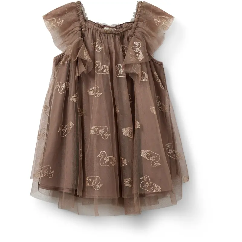 Sofie Schnoor Brown Blossomsk Kjole 1