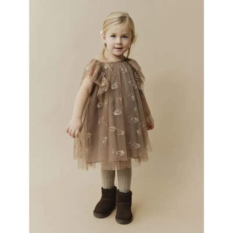 Sofie Schnoor Brown Blossomsk Kjole 2