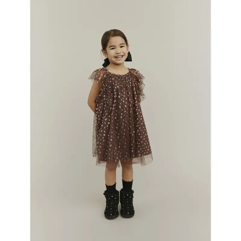 Sofie Schnoor Brown Blossomsk Kjole 2