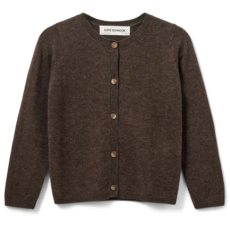 Sofie Schnoor Brown Fudge Cissesk Cardigan 1