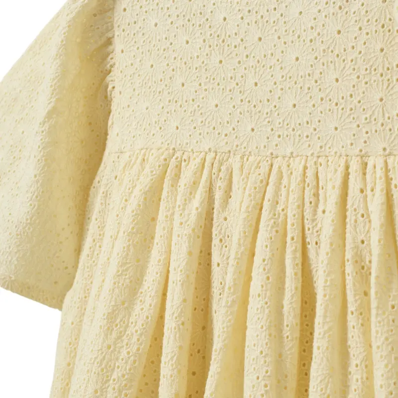 Sofie Schnoor Butter Yellow Lissiekb Kjole 2