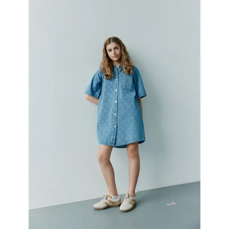 Sofie Schnoor Denim Blue Mayasy Kjole 2