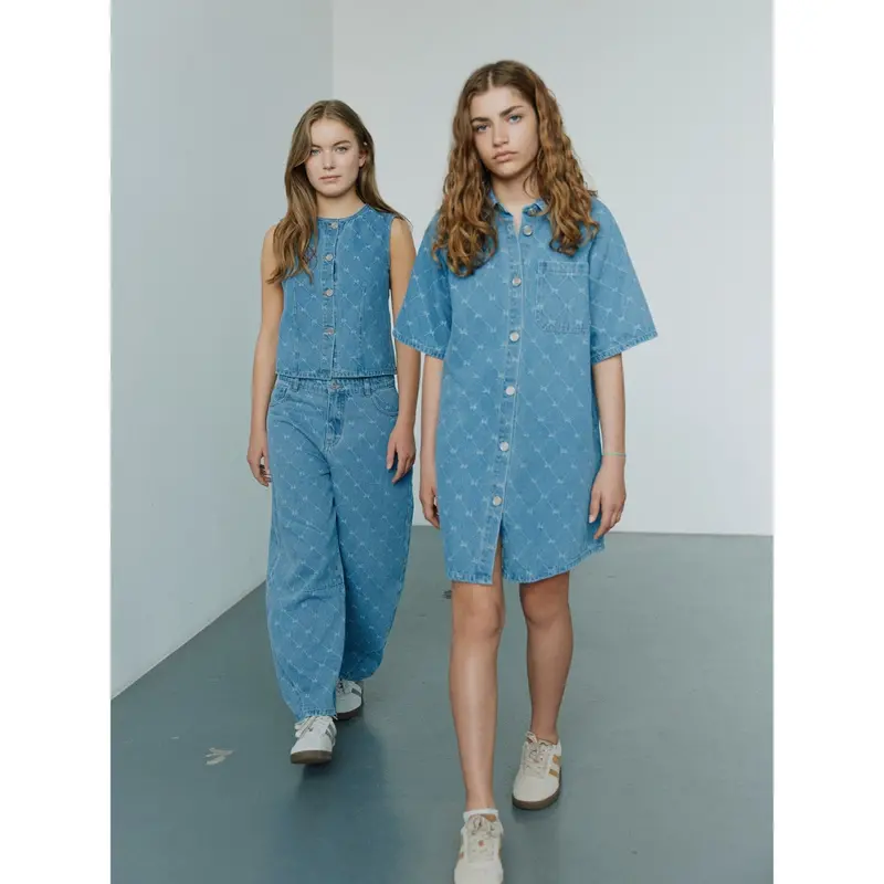 Sofie Schnoor Denim Blue Mayasy Kjole 3