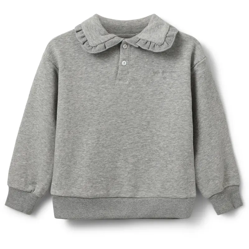 Sofie Schnoor Grey Melange Elissk Sweatshirt 1
