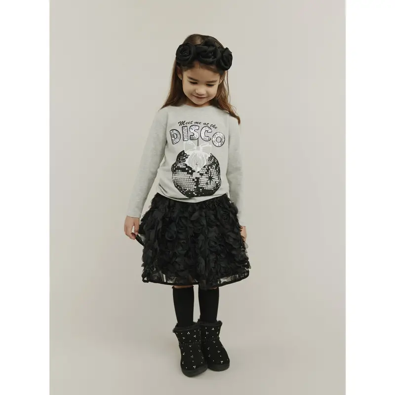 Sofie Schnoor Grey Melange Penillask Bluse 2