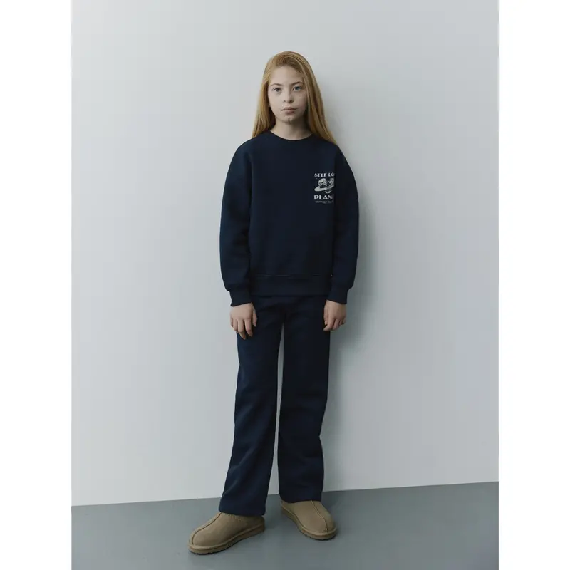 Sofie Schnoor Navy Blue Elisy Sweatshirt 3