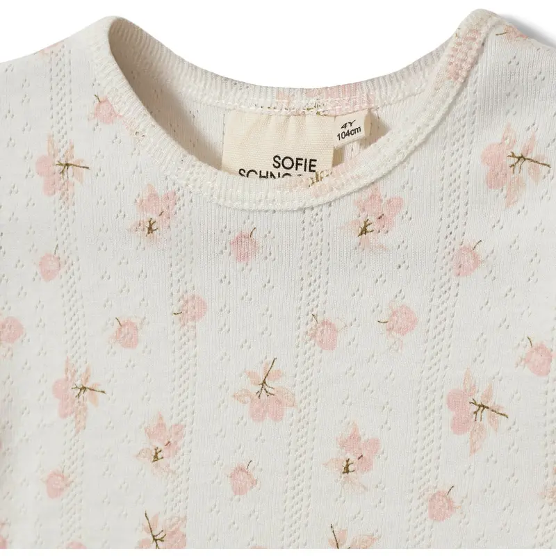 Sofie Schnoor Off White - Light Pink Piperkb T-Shirt 2