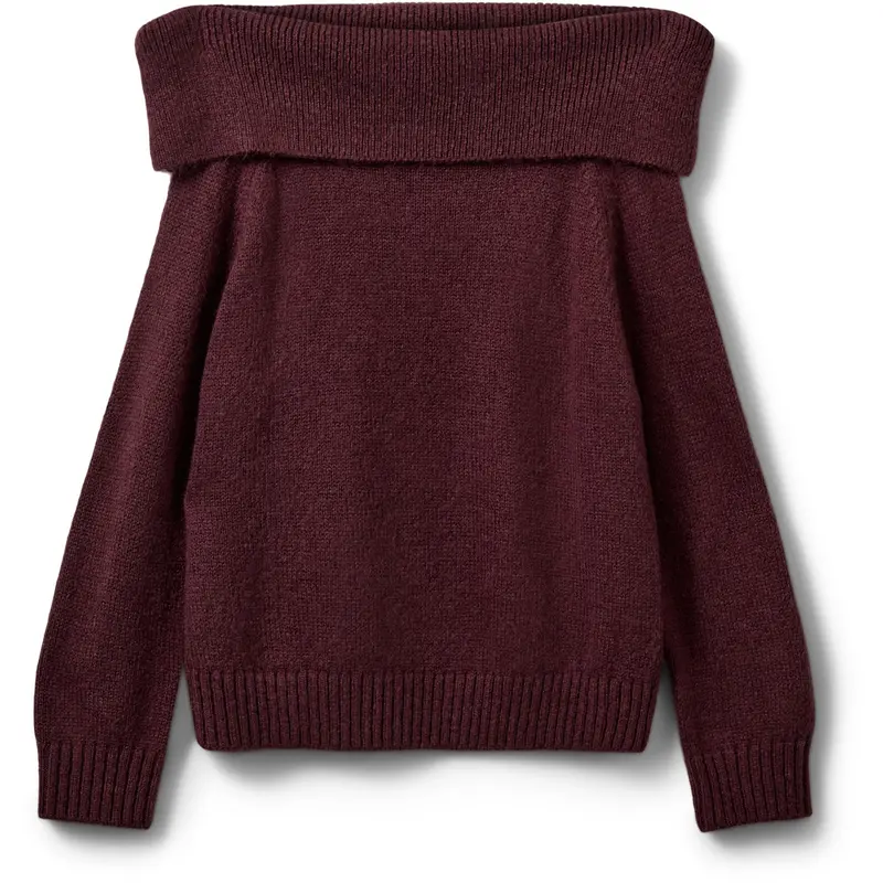 Sofie Schnoor Plum Sawasy Strikbluse 1