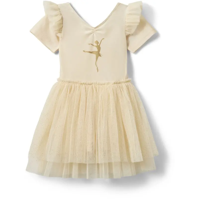 Sofie Schnoor X Luksusbaby Cream White Estelle Gymnastikdragt 1