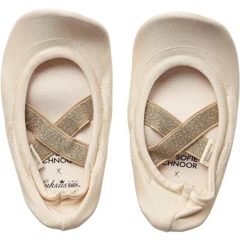 Sofie Schnoor X Luksusbaby Cream White Gymnastiksko 1