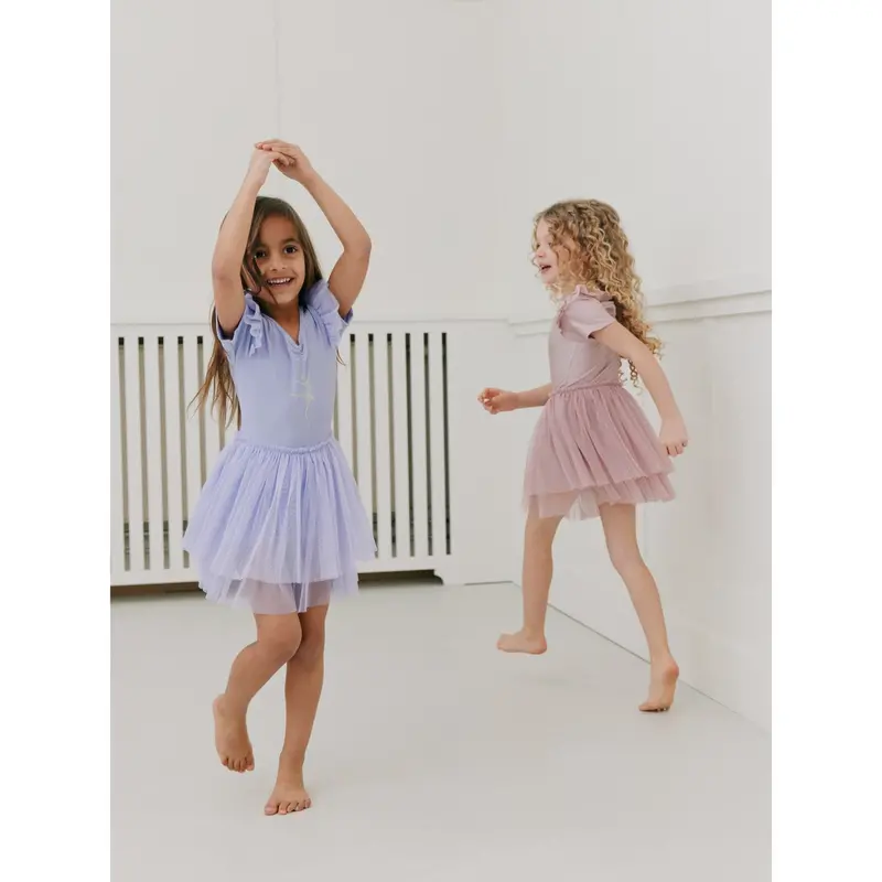 Sofie Schnoor X Luksusbaby Light Lavender Estelle Gymnastikdragt 2