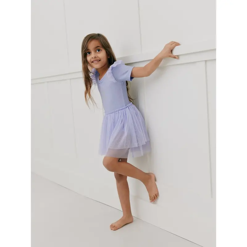 Sofie Schnoor X Luksusbaby Light Lavender Estelle Gymnastikdragt 4