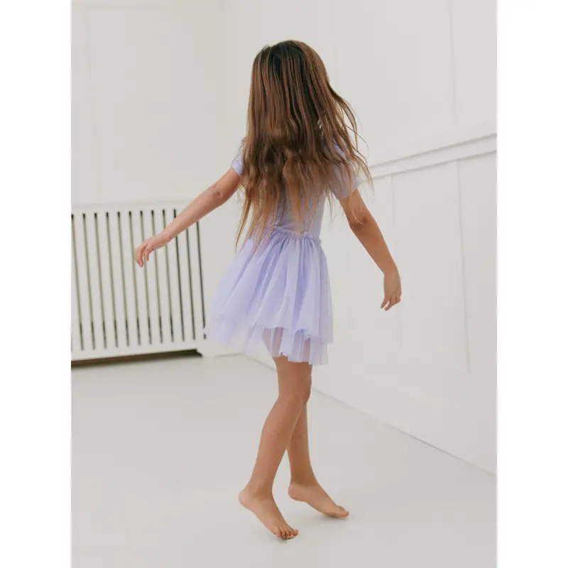 Sofie Schnoor X Luksusbaby Light Lavender Estelle Gymnastikdragt 5