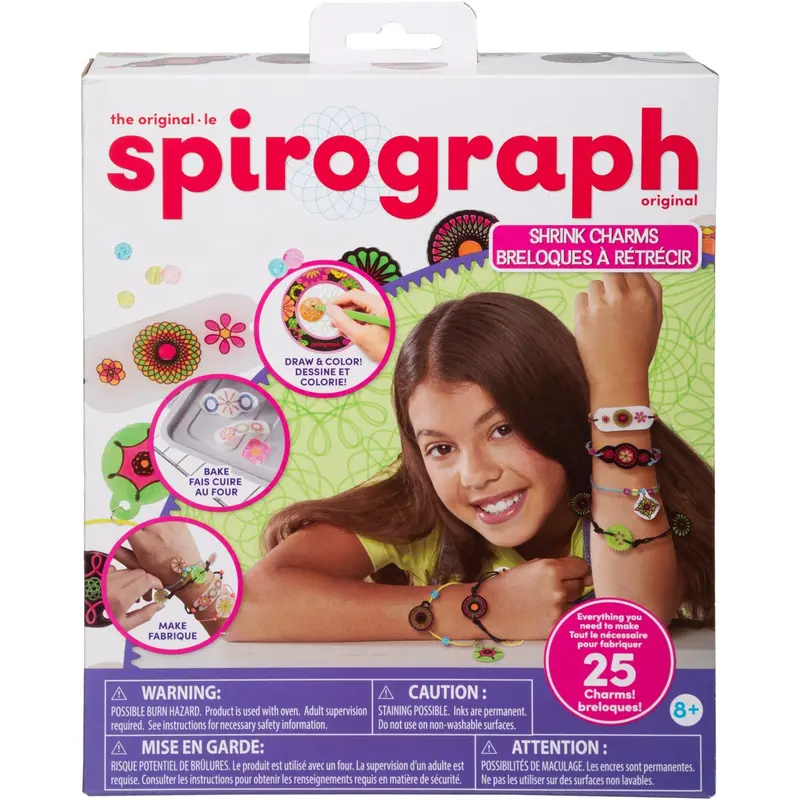 Spirograph® Shrink Charms Sæt 1
