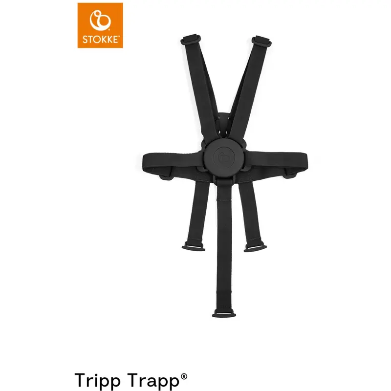 Stokke® Black Tripp Trapp® Harness² 1