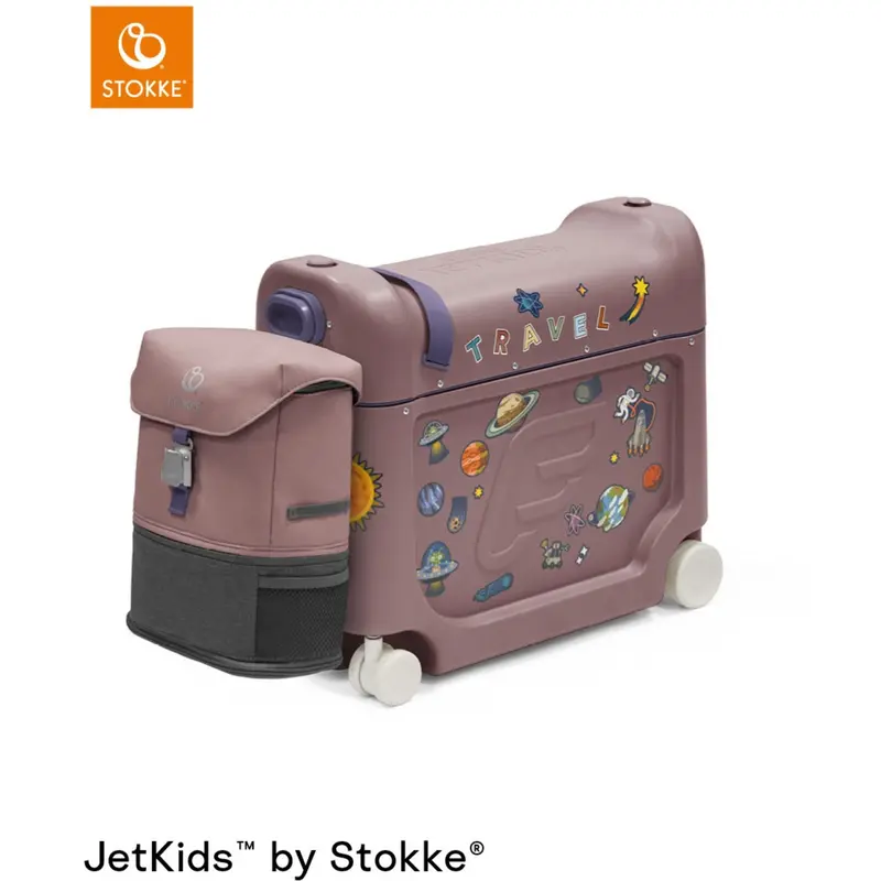 Stokke® Jetkids™ Travel Bundle Hazy Lilac 1
