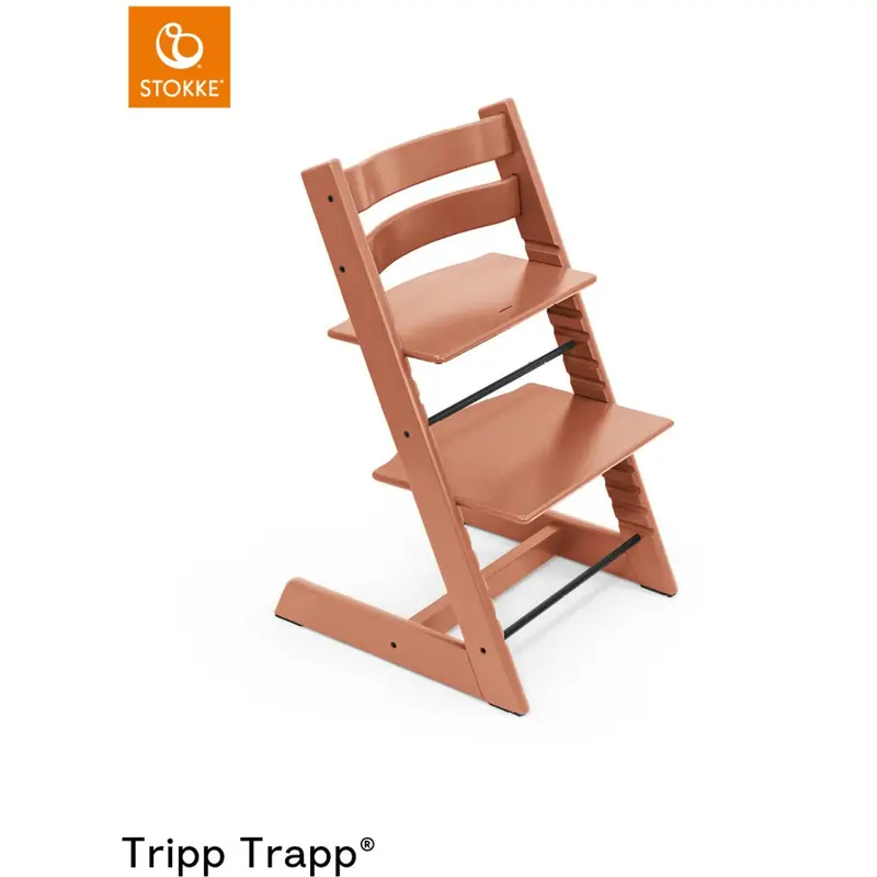 Stokke® Terracotta Tripp Trapp Highchair 1