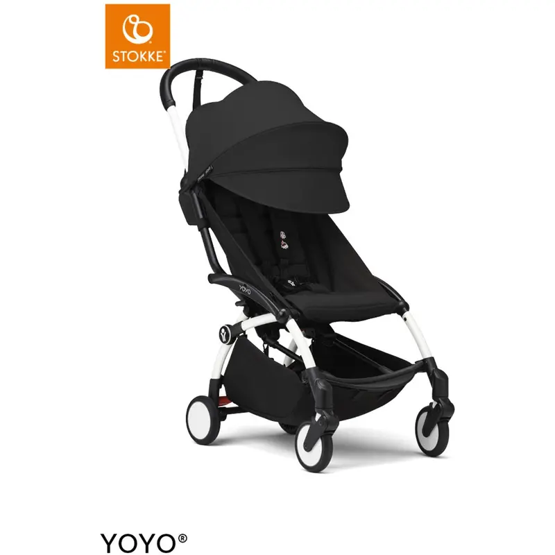 Stokke® Yoyo³ Klapvogn Hvid/Sort 2