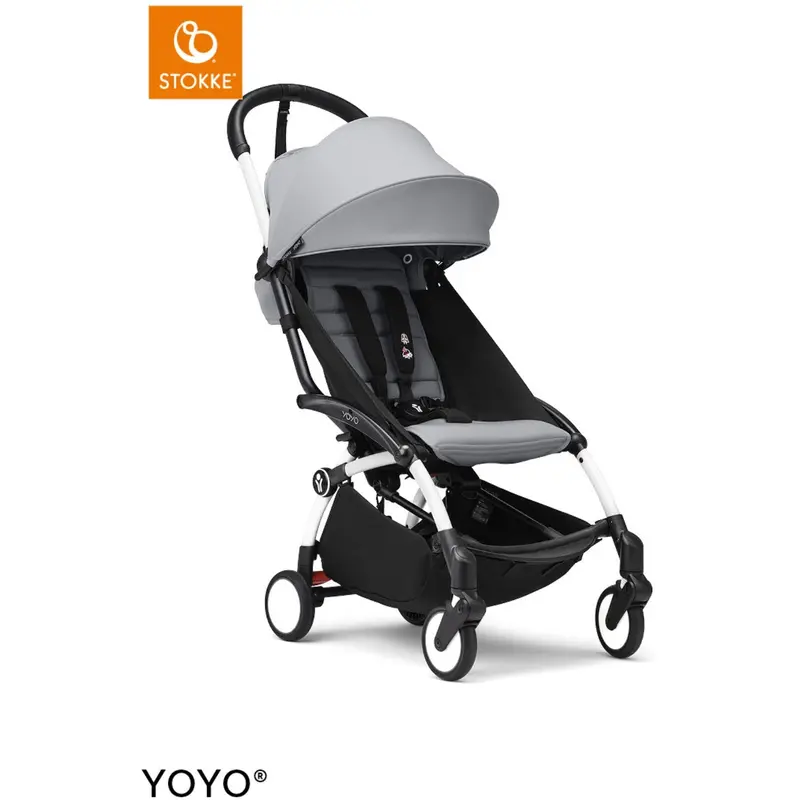 Stokke® Yoyo³ Klapvogn Hvid/Stone 1