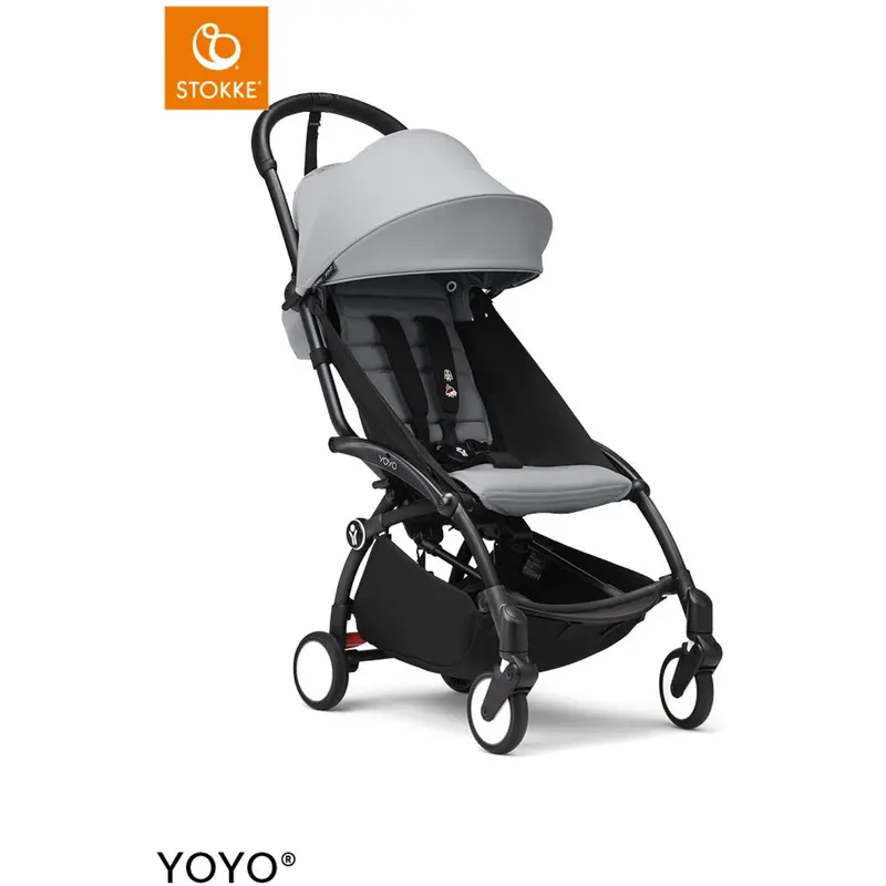 Stokke® Yoyo³ Klapvogn Sort/Stone 1