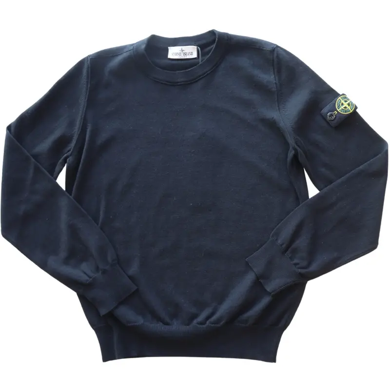 Stone Island Black Crew Neck 1