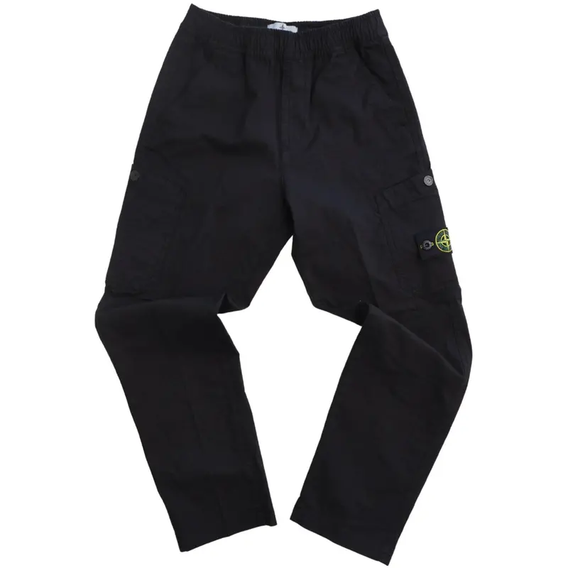 Stone Island Black Trousers 1