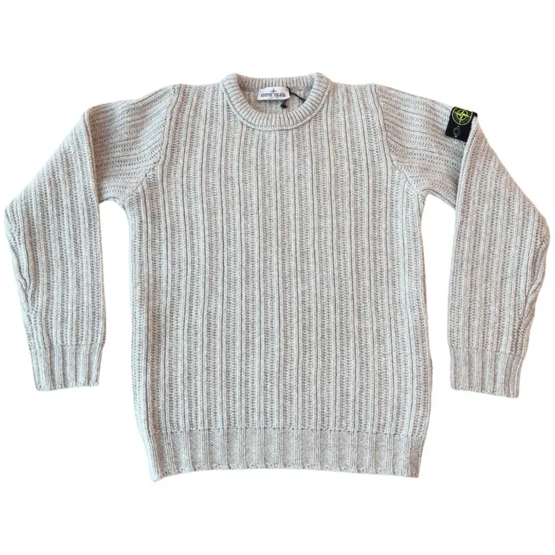 Stone Island Melange Grey Strik 1