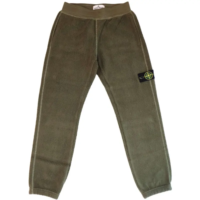 Stone Island Military Green Sweatpants 1