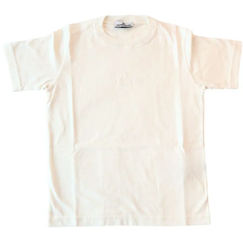 Stone Island Natural White Ss T-Shirt 1