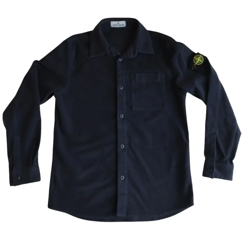 Stone Island Navy Blue Skjorte 1