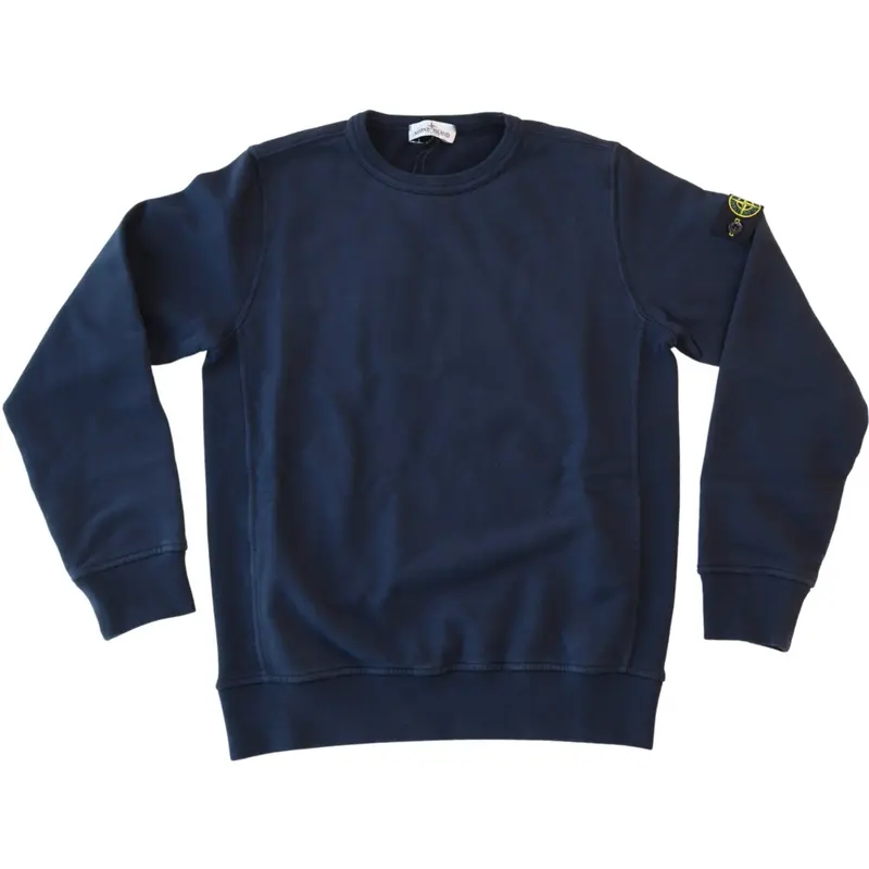 Stone Island Navy Blue Sweatshirt 1