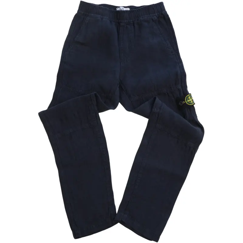 Stone Island Navy Blue Trousers 1
