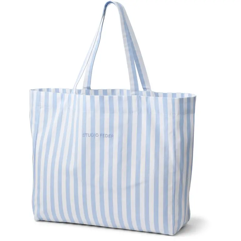 Studio Feder Dusk Blue Hanna Shopper Bomuld 1
