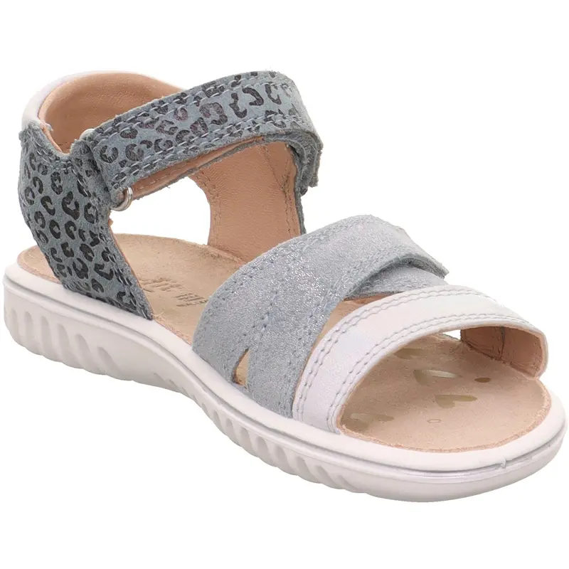 Superfit Hellgrün/Silber Sparkle Sandal 3
