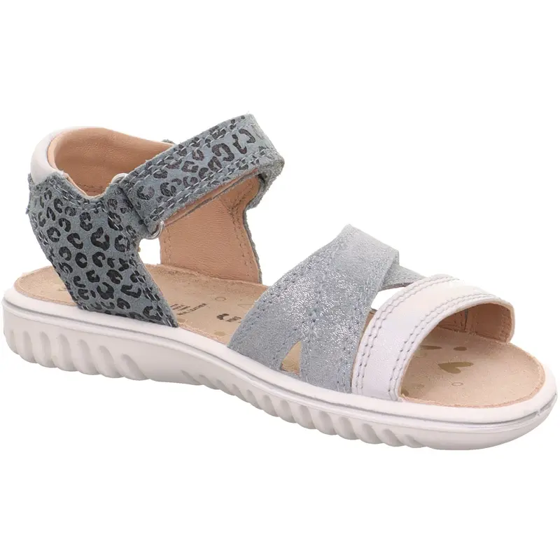 Superfit Hellgrün/Silber Sparkle Sandal 5
