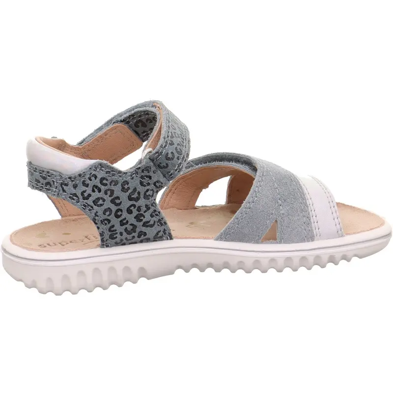 Superfit Hellgrün/Silber Sparkle Sandal 6