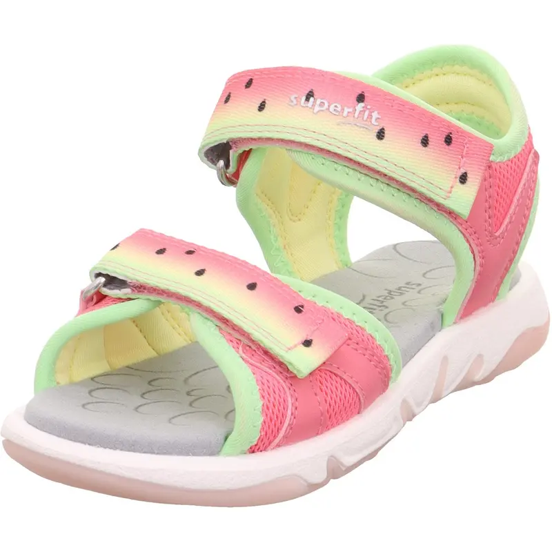 Superfit Pink/Lightgreen Pebbles Sandal 4