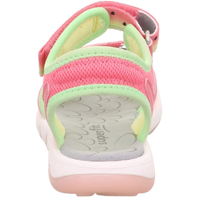 Superfit Pink/Lightgreen Pebbles Sandal 8