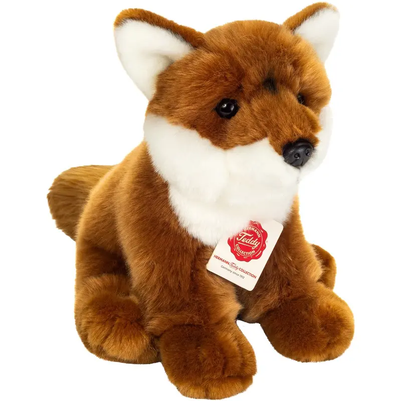 Teddy Hermann Siddende Ræv 25 Cm 1