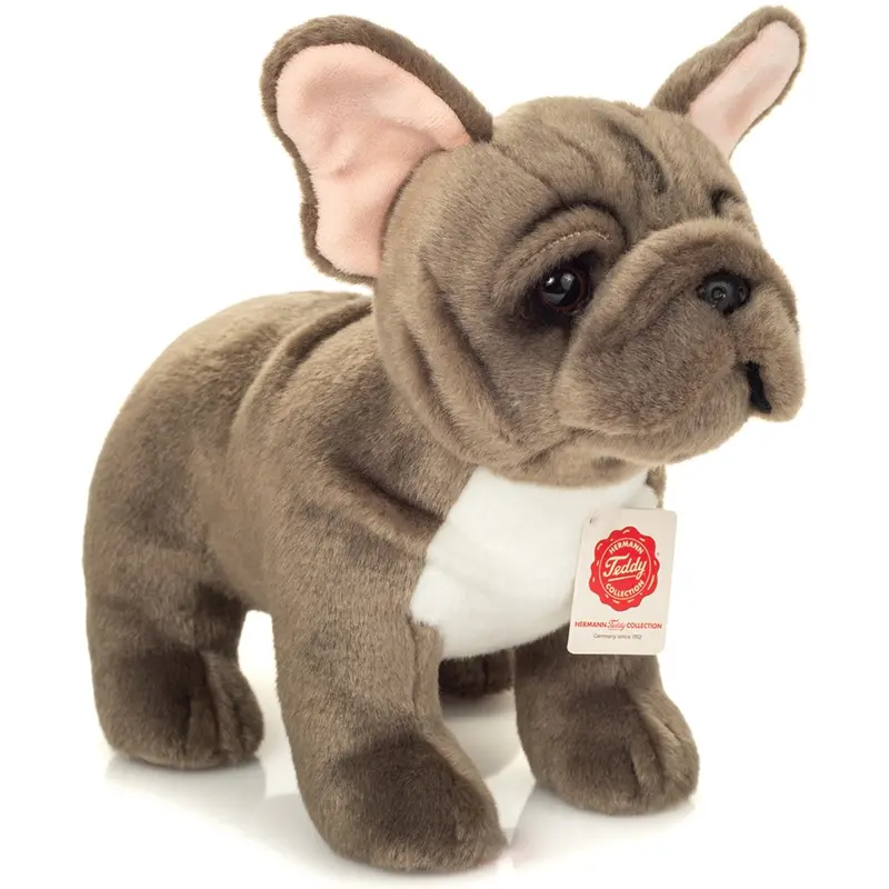Teddy Hermann Stående Fransk Bulldog Grå 30 Cm 1