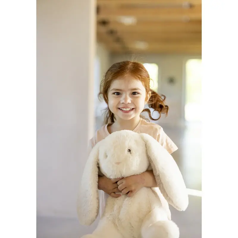 Teddykompaniet Creme Teddy Mocca - Kanin, 34 Cm 2